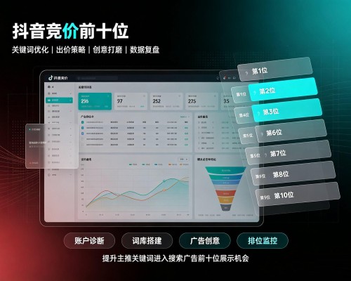 丁青抖音搜索竞价