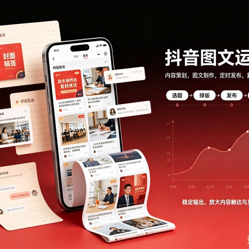 丁青抖音图文代运营服务